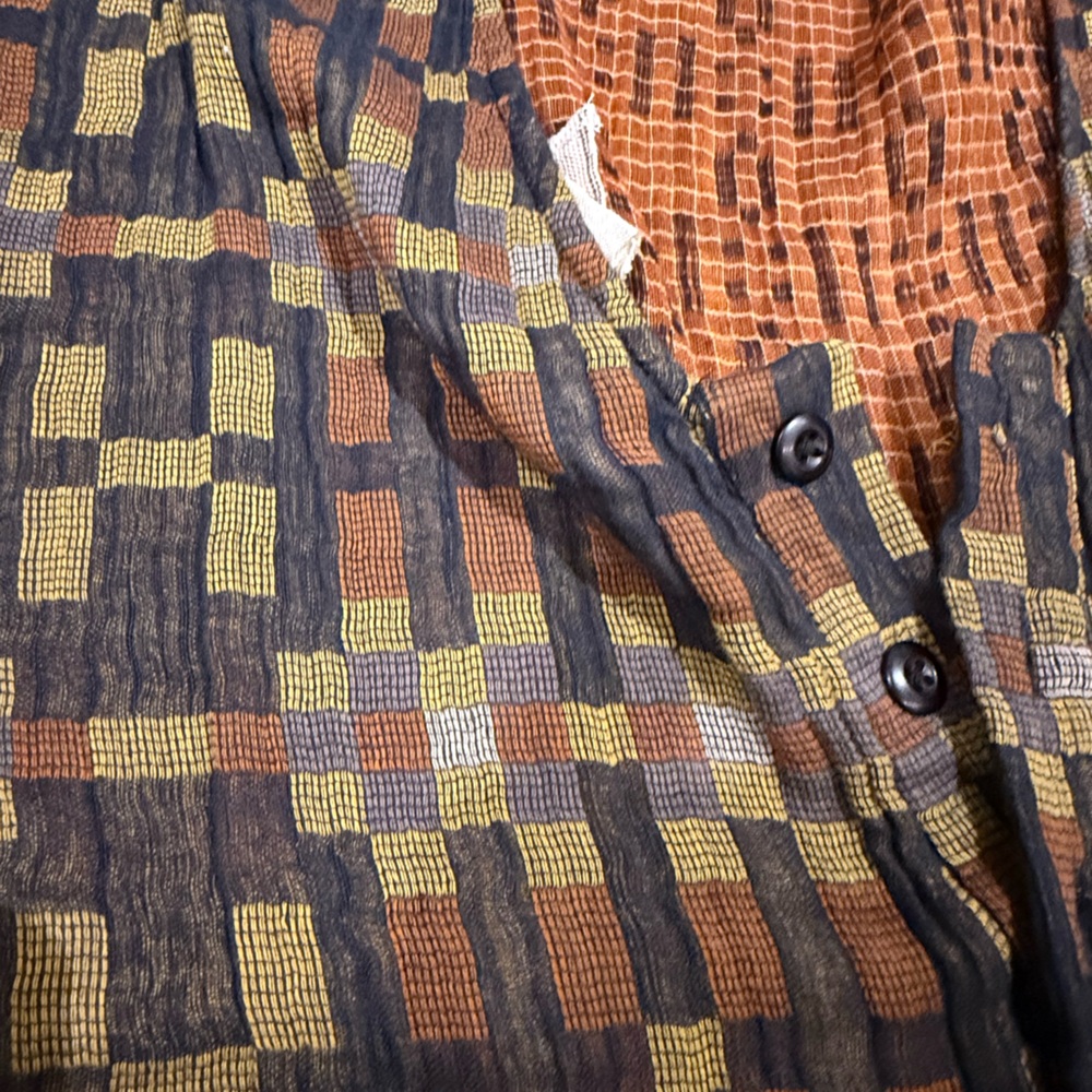 Ace & Jig Black and Tan Jumpsuit with Geometric Pattern - Picture 3 of 4